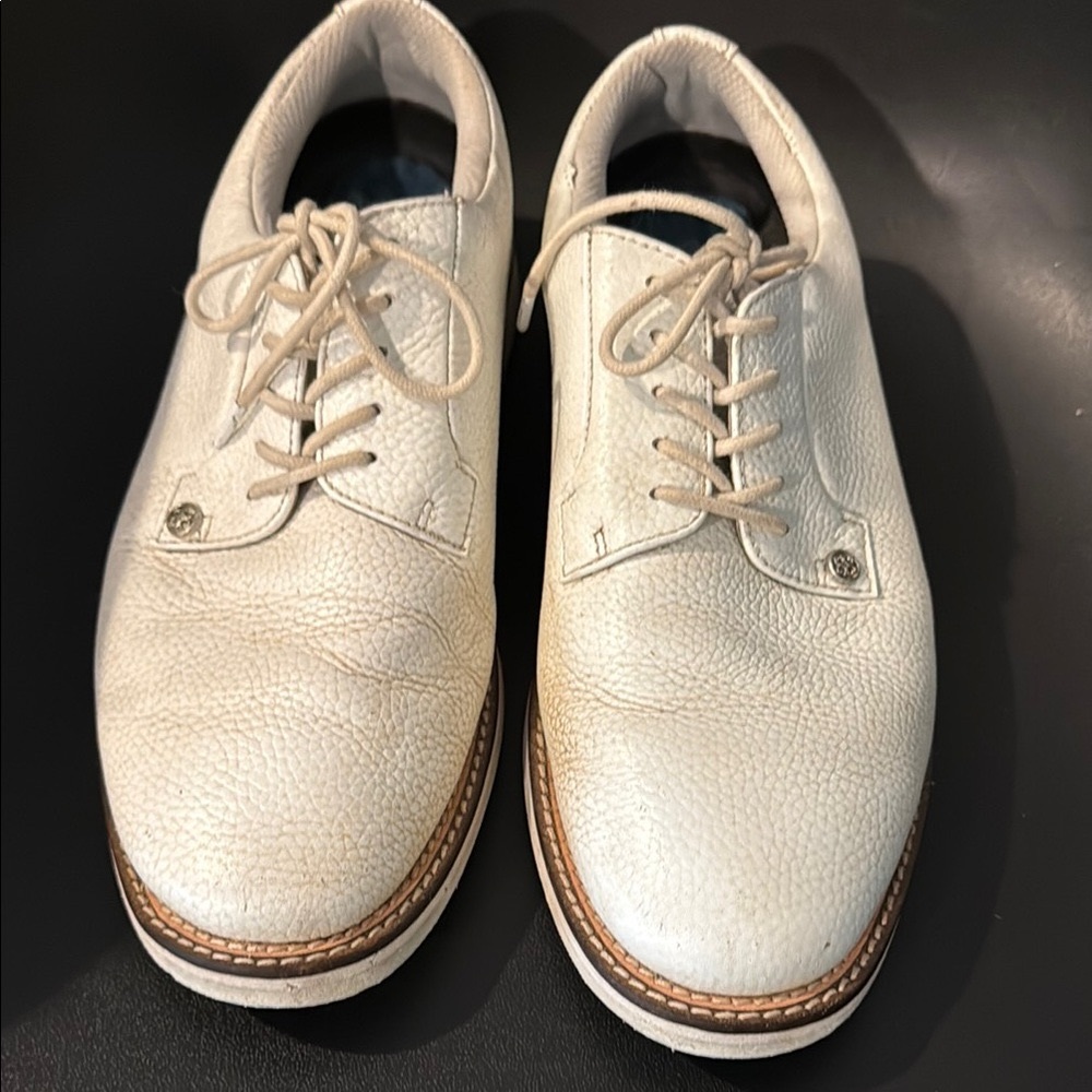 G/FORE Men's White Athletic Golf Shoes